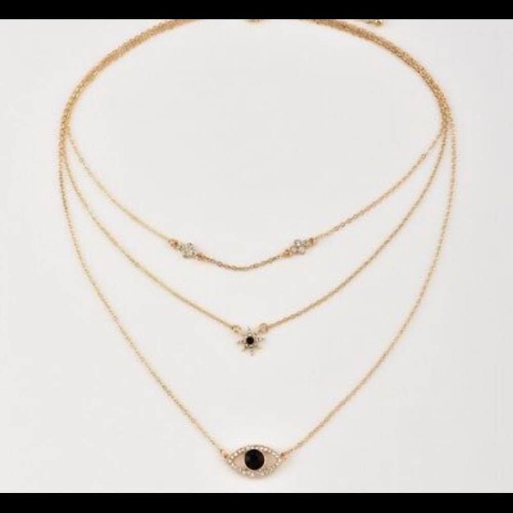 Stars in Her Eyes 3 Layered Pendant - Picture 2 of 6